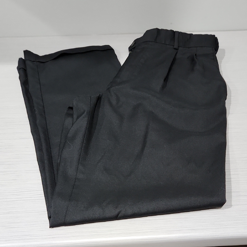 Stafford Men's Black Dress Pants